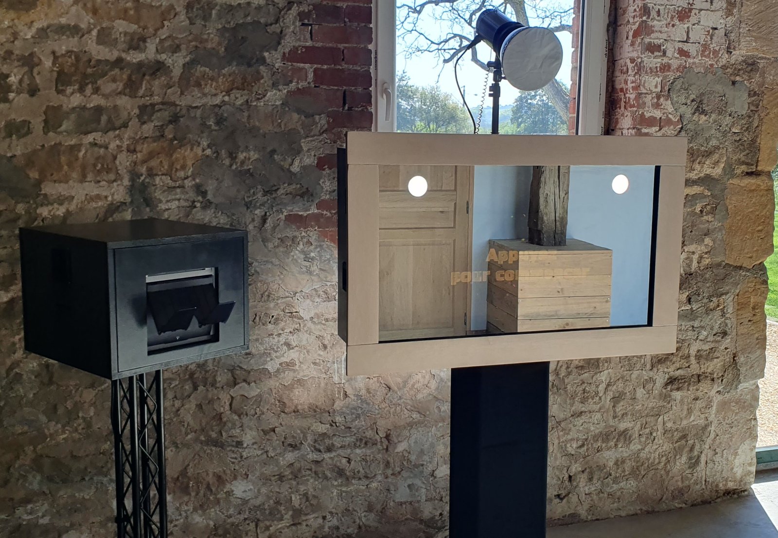 Photobooth miroir Smile Box à Reims